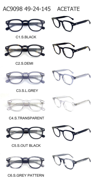 Square Acetate Optical Frame AC9098 | Custom & Wholesale Eyewear
