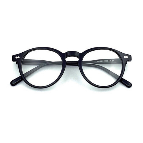 Round Acetate Eyeglasses AC9091 | Classic Custom Frames for Men & Women