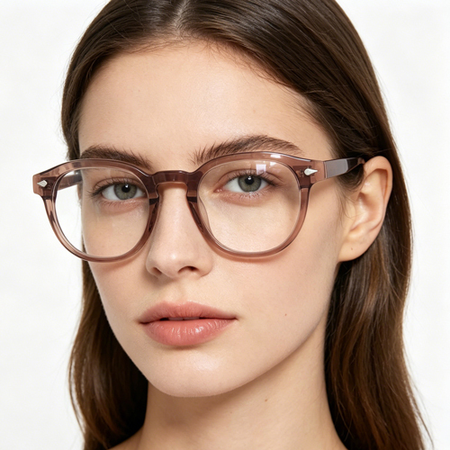 Square Acetate Optical Frame AC9098 | Custom & Wholesale Eyewear