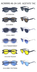 Square Acetate Sunglasses AC9099S | Custom & Wholesale Eyewear