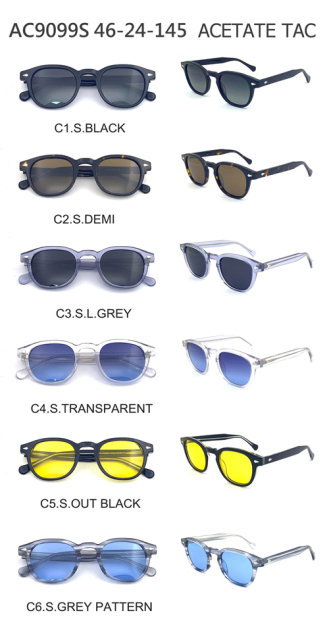 Square Acetate Sunglasses AC9099S | Custom & Wholesale Eyewear