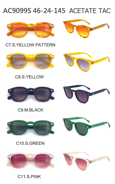 Square Acetate Sunglasses AC9099S | Custom & Wholesale Eyewear