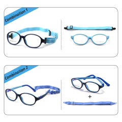 Flexible TR90 Kids Eyeglasses 6602