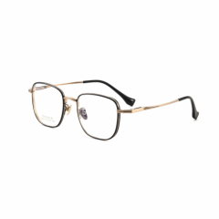 Square Business Titanium Eyeglass Frame 58031