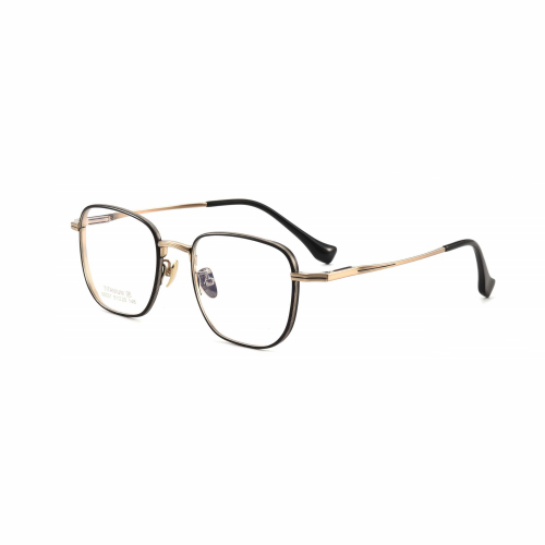 Square Business Titanium Eyeglass Frame 58031