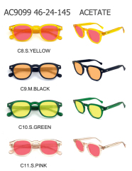 Yellow Acetate Anti Blue Light Glasses AC9099A Night Driving & Contrast Enhancement