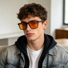 Magnetic Clip-On Anti Blue Light Glasses Set MC9002SS | 2-in-1 Prescription & Screen Protection