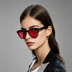 Yellow Acetate Anti Blue Light Glasses AC9099A Night Driving & Contrast Enhancement