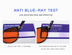 Orange Anti Blue Light Glasses AC9094A | 97% Blocking for Night Screen Use