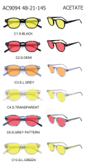 Orange Anti Blue Light Glasses AC9094A | 97% Blocking for Night Screen Use