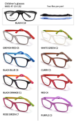Kids Flexible TR90 Eyeglasses 6601 Durable Prescription Frames for Children