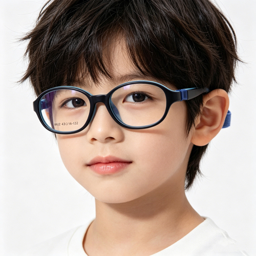 Flexible TR90 Kids Eyeglasses 6602