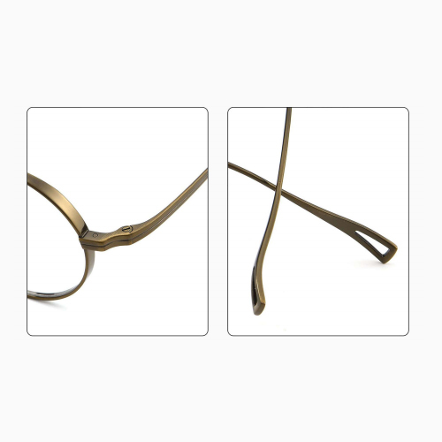 Minimalist Titanium Eyeglass Frame 58026