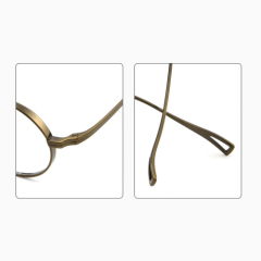Minimalist Titanium Eyeglass Frame 58026