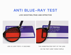 Red Acetate Anti Blue Light Glasses AC9091A | 99% Blue Light Blocking