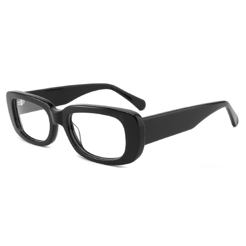 Bold Rectangular Unisex Acetate Optical Frame 882207
