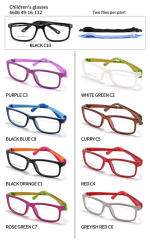 Two-Tone Colorful TR90 Kids Optical Frame 6606
