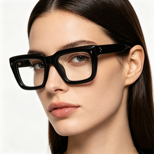 Multi-Color Thick Acetate Women's Optical Frame 882222