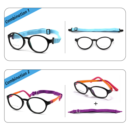 Anti-Lost TR90 Kids Eyeglasses Frame 6603