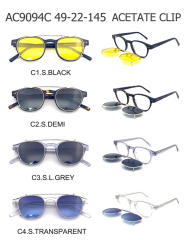 Acetate Clip-on Sunglasses AC9094C