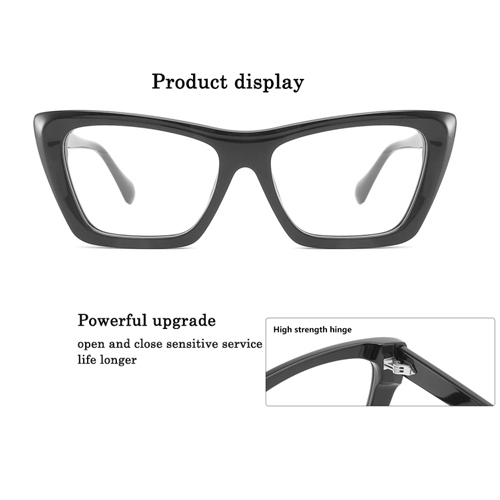 Bold Cat-Eye Acetate Optical Frame 882217