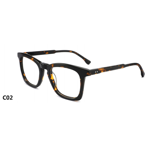 Light Business Neutral Square Acetate Optical Frame CO1118