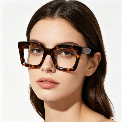 Bold Square Acetate Optical Frame 882215