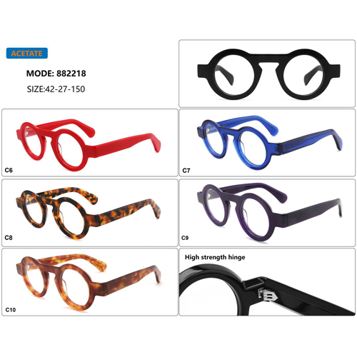 Vintage Round Acetate Optical Frame 882218