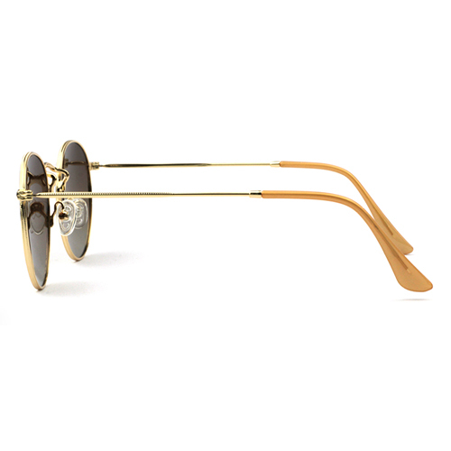 Retro Round Metal Sunglasses 3447s