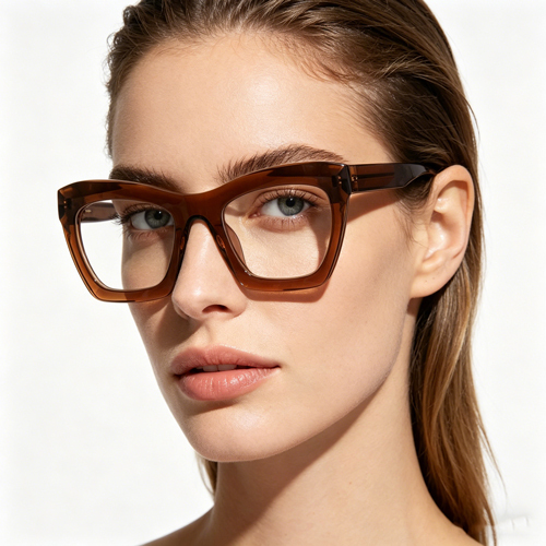Modern Cat-Eye Acetate Optical Frame 882221