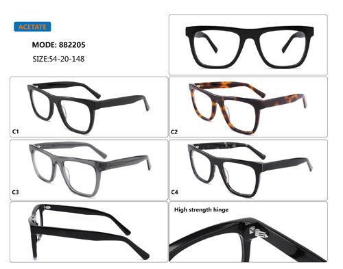 Heritage Classic Full-Rim Square Acetate Frame 882205
