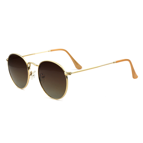 Retro Round Metal Sunglasses 3447s