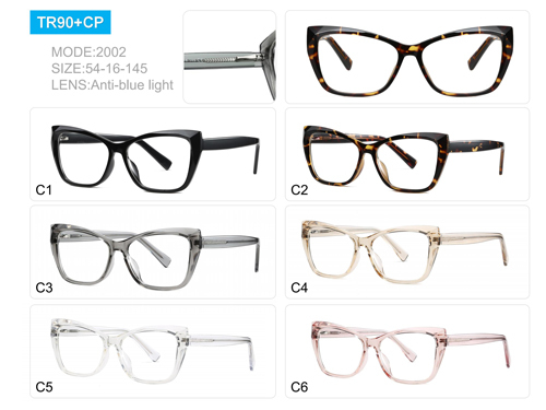 Professional TR90 Cat-Eye Anti-Blue Light Frame 2002