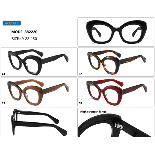 Retro Cat-Eye Acetate Optical Frame 882220