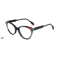 Chic Modern Cat-Eye Acetate Optical Frame CO1144