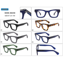 Classic Bold Square Acetate Optical Frame 882258
