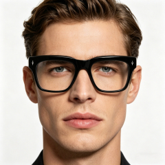 Classic Square Acetate Optical Frame 882216