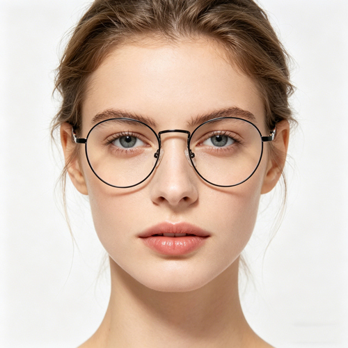 Small Size Round Metal Optical Frame 88014