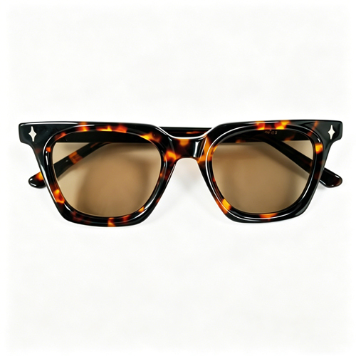 Retro Tortoiseshell Acetate Sunglasses AC9203S