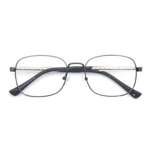 Men's Business Square Metal Optical Frame 99016