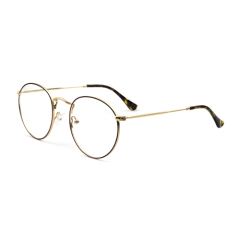 Retro Round Metal Optical Frame 3447