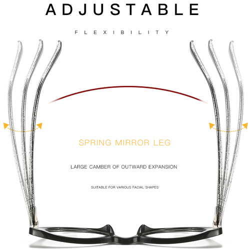 Chic Cat-Eye Anti-Blue Light TR90 Frame with Spring Hinge 2012