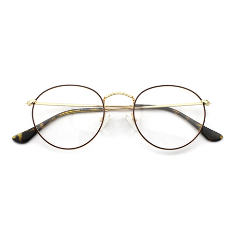 Retro Round Metal Optical Frame 3447