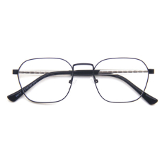 Men's Slim Square Metal Optical Frame 99018
