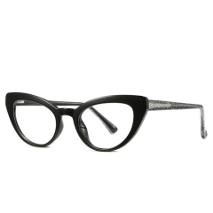 Chic Cat-Eye Anti-Blue Light TR90 Frame with Spring Hinge 2012