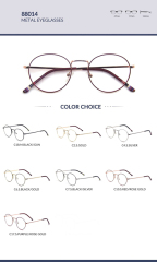 Small Size Round Metal Optical Frame 88014