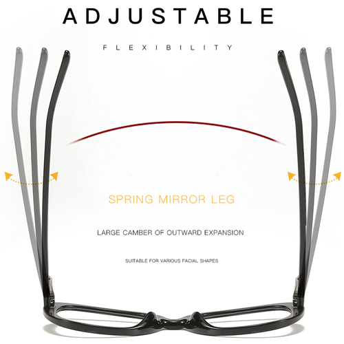 Oversized Cat-Eye Anti-Blue Light TR90 Frame with Spring Hinge 2013