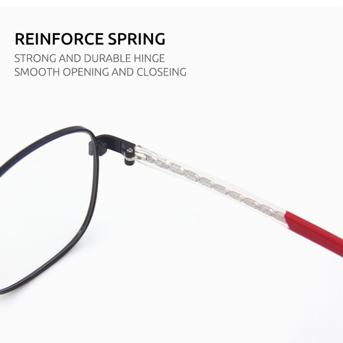 Men's Business Square Metal Optical Frame 99016
