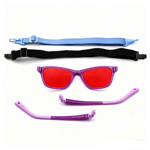 Kids Anti Blue Light Glasses with Sleep-Friendly Red Lenses 6601A