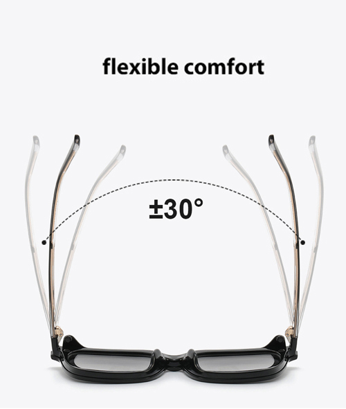 Polarized TR90 Clip On Sunglasses 2501